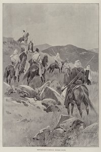 Disturbios en Marruecos, exploradores moros de Charles Auguste Loye